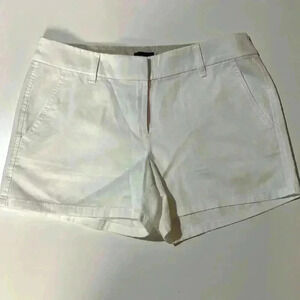 EUC J by J. Crew White Chino Shorts Size 2